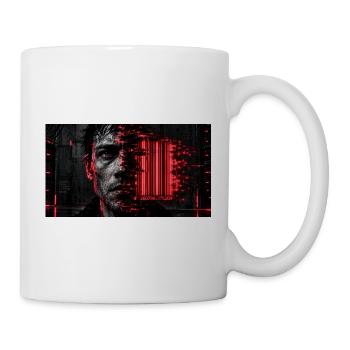 Der EAN-Code der Zivilisation - Tasse - Weiß - Rechts