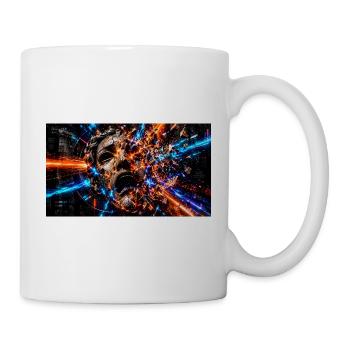 Das Zerbrechen der Persona - Tasse - Weiß - Rechts