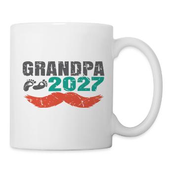 Grandpa 2027  - Tasse - Weiß - Rechts