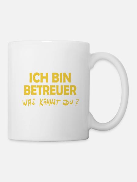 Betreuer - Tasse - Weiß