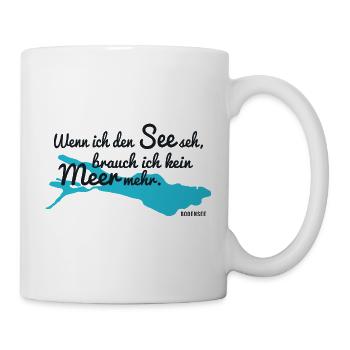 Bodensee - Tasse - Weiß - Rechts