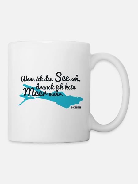 Bodensee - Tasse - Weiß