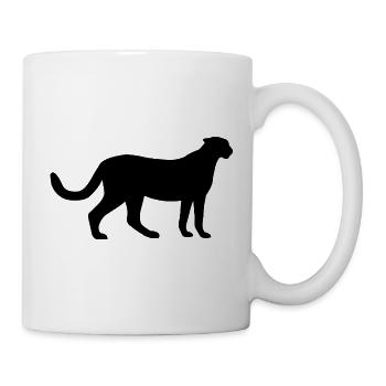 Gepard - Tasse - Weiß - Rechts