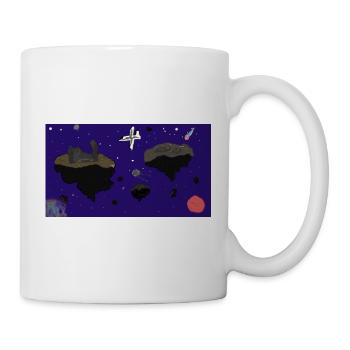 Raum - Tasse - Weiß - Rechts