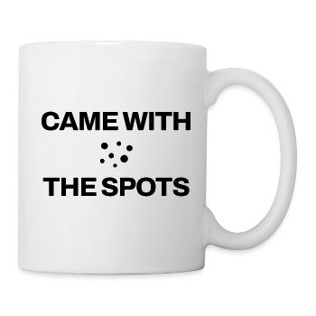 Dalmatiner - Came With The Spots - Hundeliebe - Tasse - Weiß - Rechts