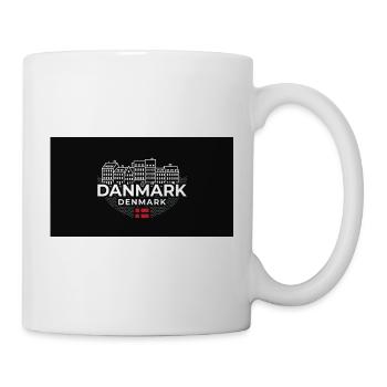 Danmark Urban Copenhagen Streetwear - Tasse - Weiß - Rechts