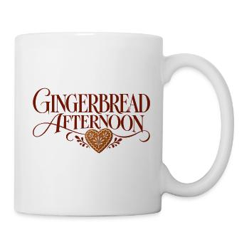 Gingerbread Afternoon Plätzchen Nachmittag - Tasse - Weiß - Rechts