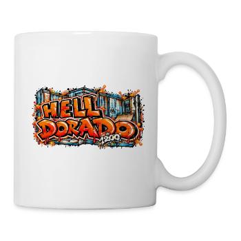 Hell Dorado Graffiti Skater Style - Tasse - Weiß - Rechts