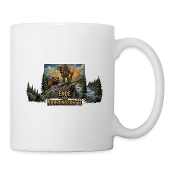 Ende_der_Nahrungskette_-_Jaeger - Tasse - Weiß - Rechts