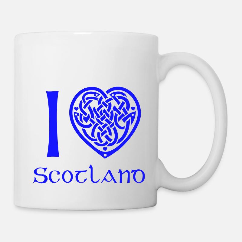 J'aime l'Ecosse - Mug blanc - blanc