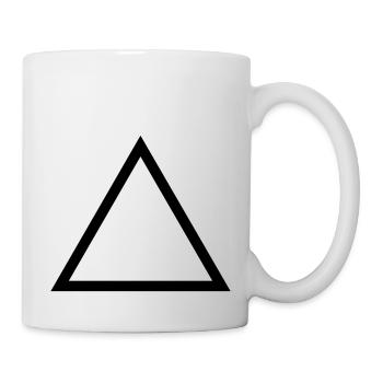 triangle - Mug - white - Right