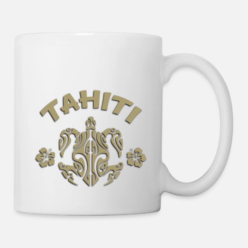 tahiti - Mug blanc - blanc