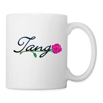 tango with rose (DDP) - Tasse - Weiß - Rechts