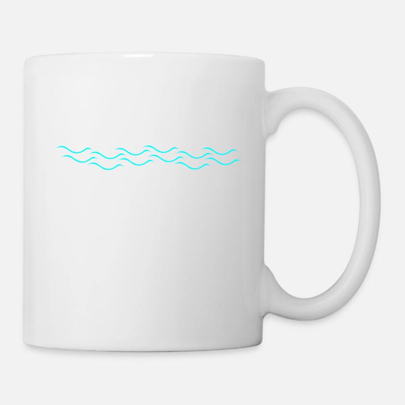 wasser - Tasse - Weiß