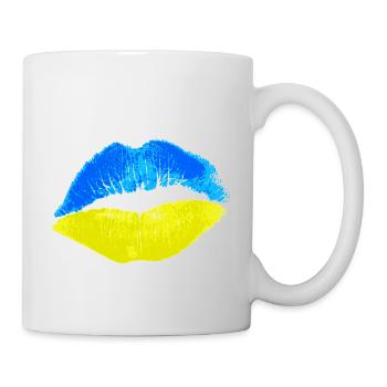 Kuss (Ukraine) - Tasse - Weiß - Rechts