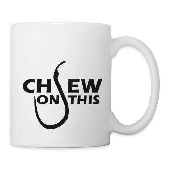 Angler Haken - Tasse - Weiß - Rechts