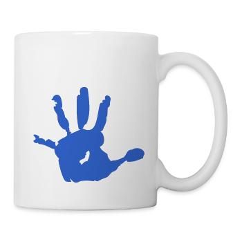 kids_hand - Tasse - Weiß - Rechts