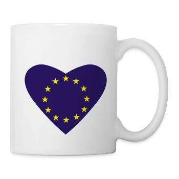 Aimez l'Europe - Mug blanc - blanc - Droite