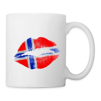 Kiss (Norway / Noreg) - Mug - white - Right
