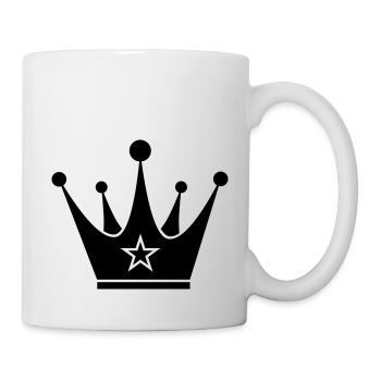 crown - Tasse - Weiß - Rechts