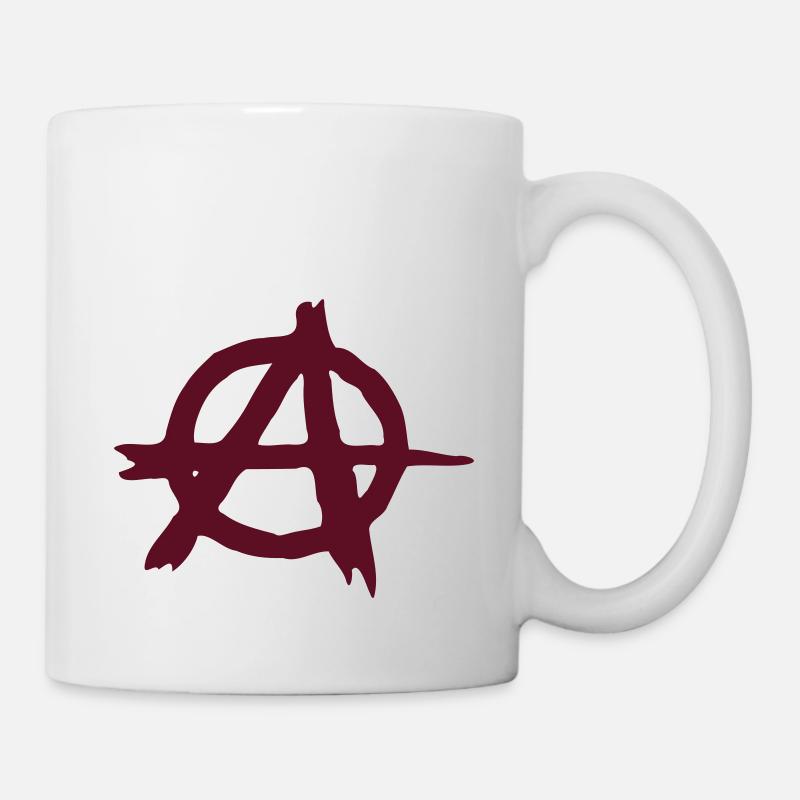 anarchy - Mug blanc - blanc