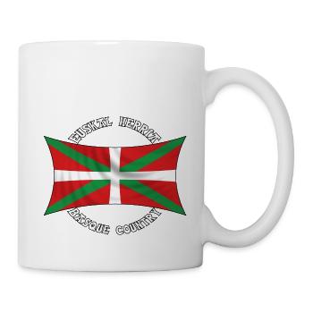 drapeau basque - Mug - white - Right