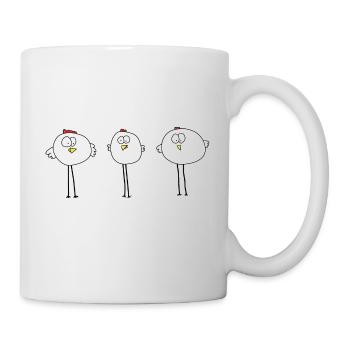Her mit meine Henna! - Tasse - Weiß - Rechts
