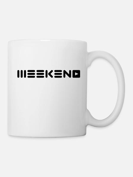 week-end - Mug blanc - blanc