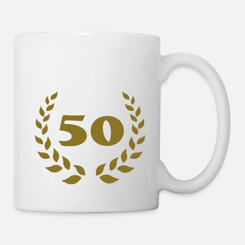 jubileaeum_50 - Mug blanc - blanc