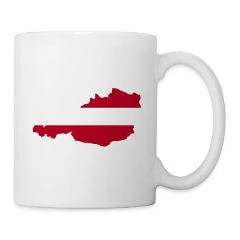 Autriche - Mug blanc - blanc - Droite