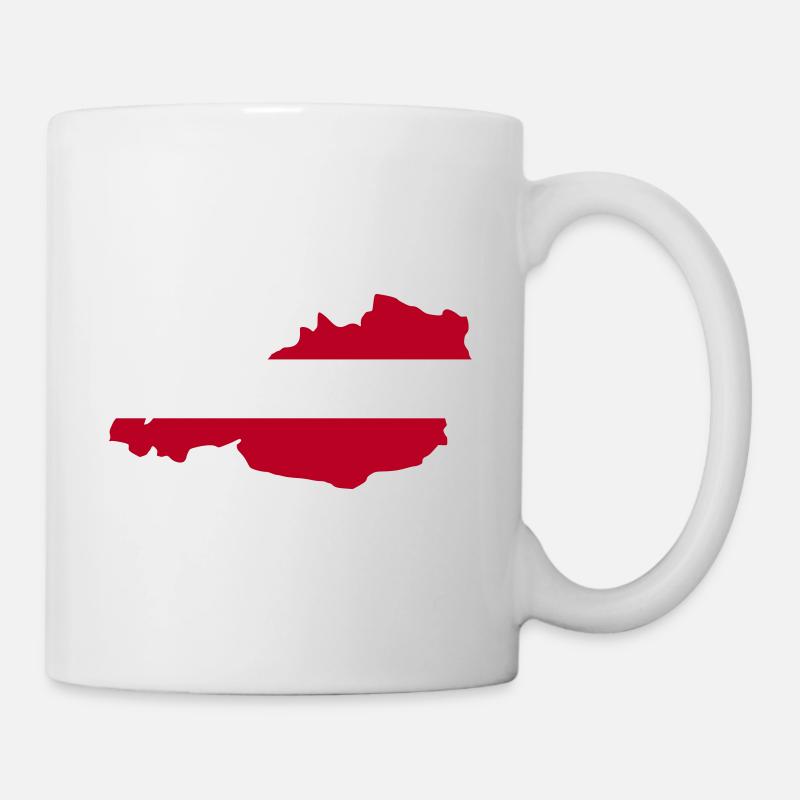 Österreich - Tasse - Weiß