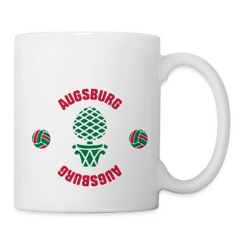 Augsburg (ID: 001013) - Tasse - Weiß - Rechts
