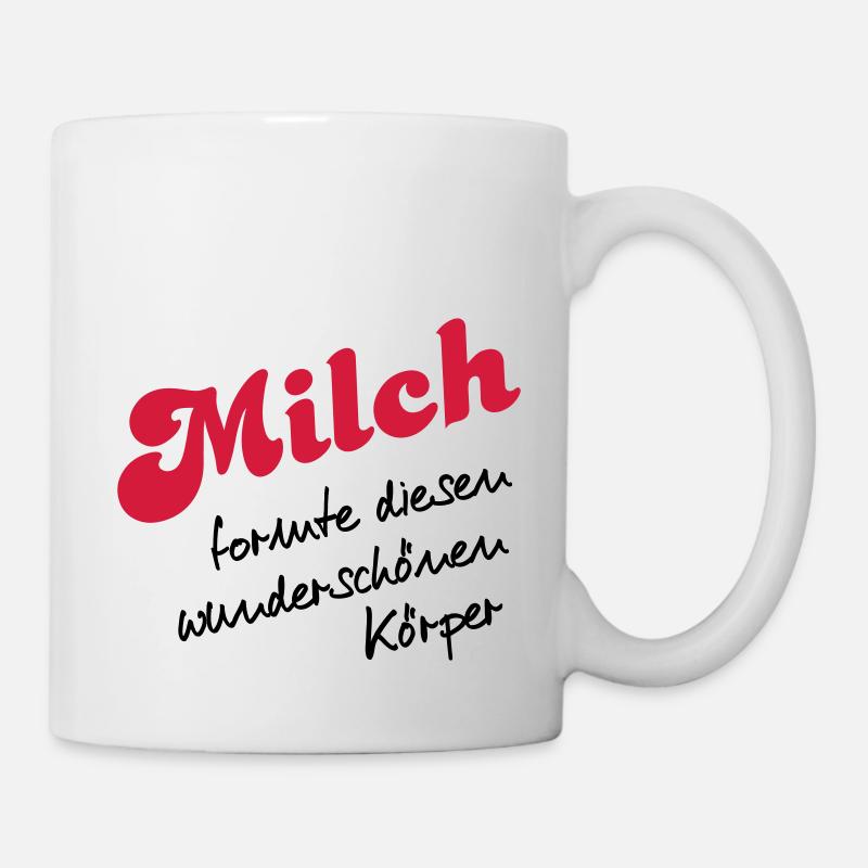 Milch - Tasse - Weiß