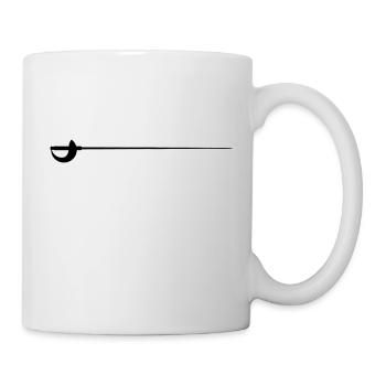 Säbel - Tasse - Weiß - Rechts