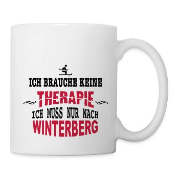 THERAPIE Winterberg - Tasse - Weiß - Rechts