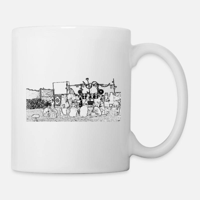 sound system 6 - Mug blanc - blanc