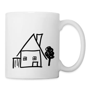 house home - Mug - white - Right
