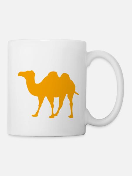 chameau - Tasse - Weiß