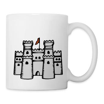 castle_ - Mug blanc - blanc - Droite