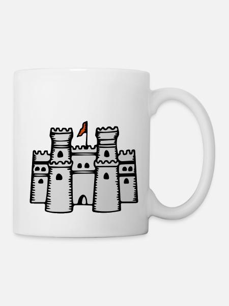 castle_ - Tasse - Weiß