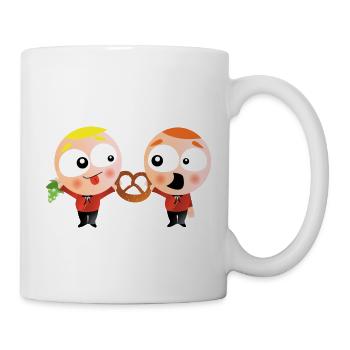 les petites Alsaciens - Mug blanc - blanc - Droite