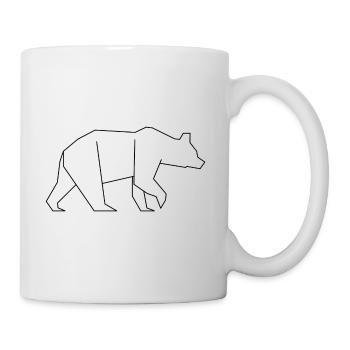porter - Mug blanc - blanc - Droite