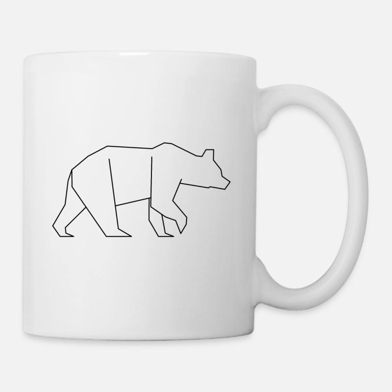Bär - Tasse - Weiß