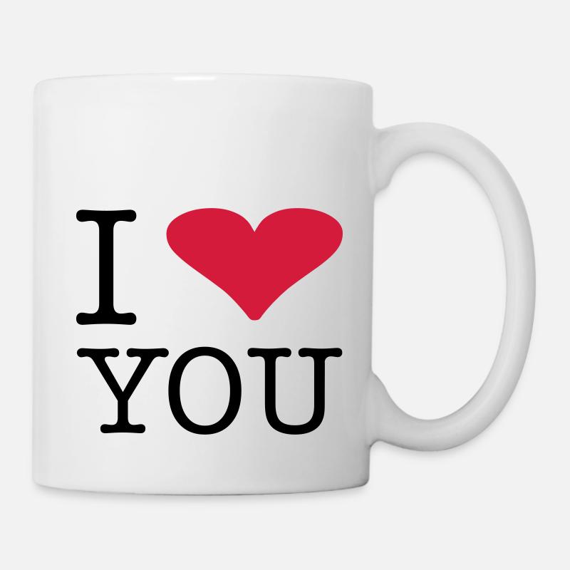 i_love_you - Mug - white