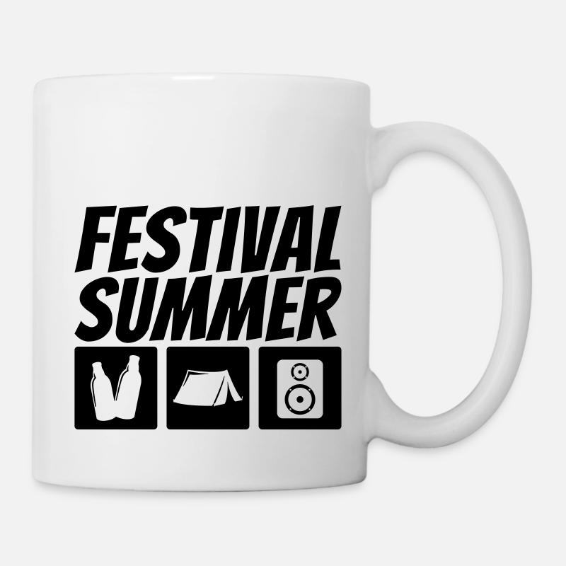 Festival Summer - Tasse - Weiß