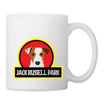 Dog / Jack Russell: Jack Russell Park - Mug - white - Right