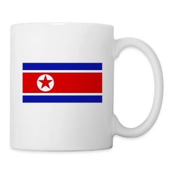 NORDKOREA KOREA SEOUL GIFT T-SHIRT - Mug - white - Right