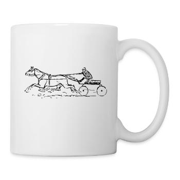 horse40 - Tasse - Weiß - Rechts