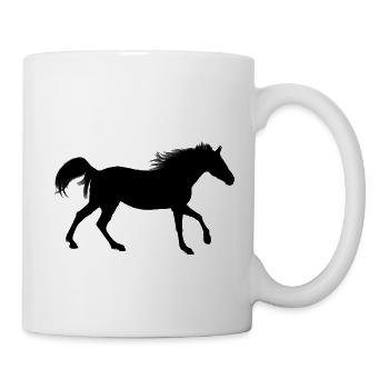 horse114 - Mug blanc - blanc - Droite