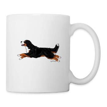 Bouvier bernois - Mug blanc - blanc - Droite